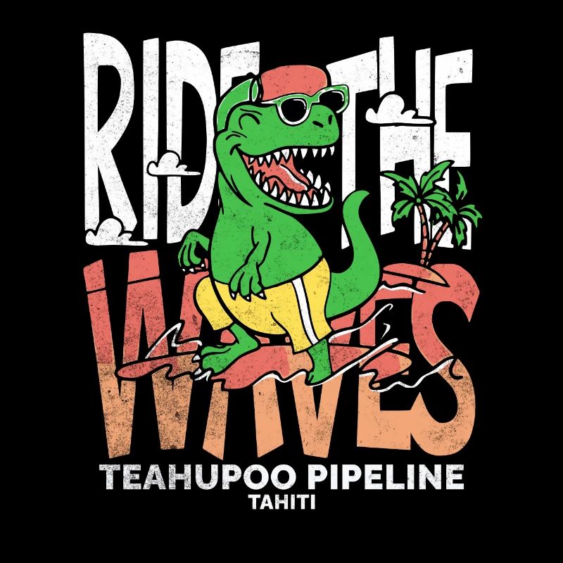 Ride the waves Teahupoo Tahiti