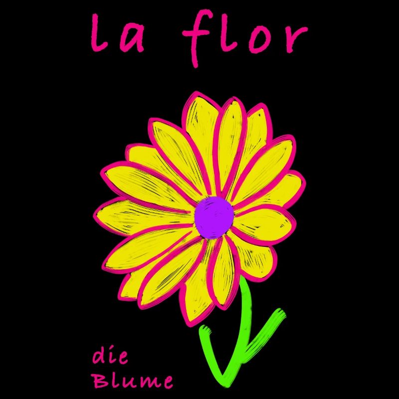 Die Blume auf Spanisch
