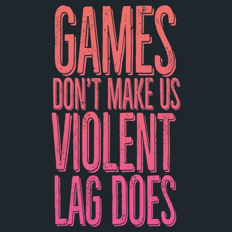 Games don't make us violent, lag does