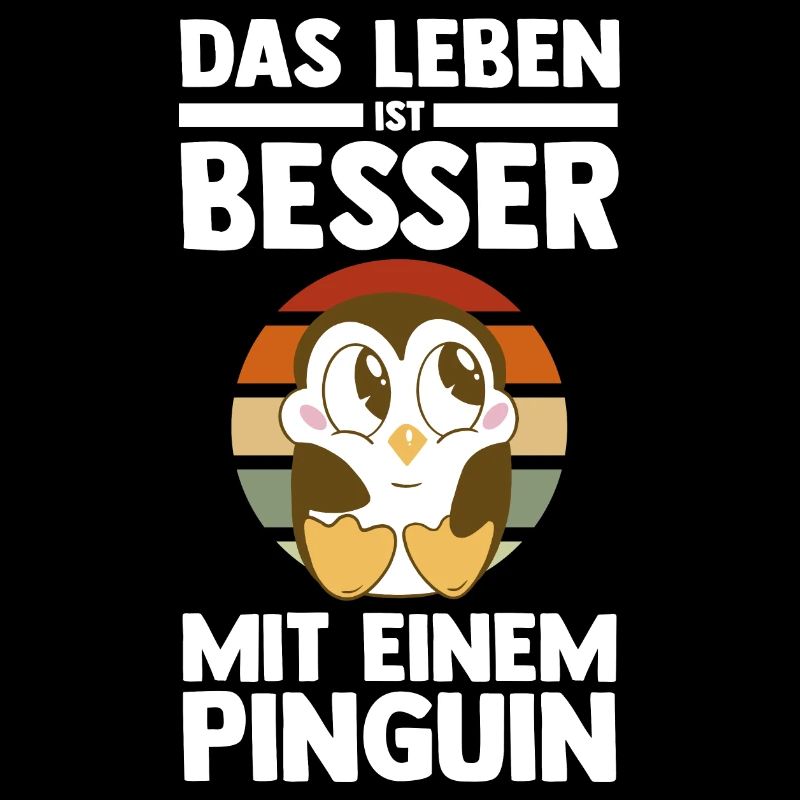 Tiermotiv Pinguin