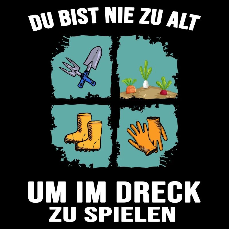 Garten Gärtner Gartenarbeit "im Dreck spielen"