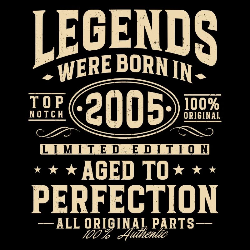 Legenden wurden 2005 geboren