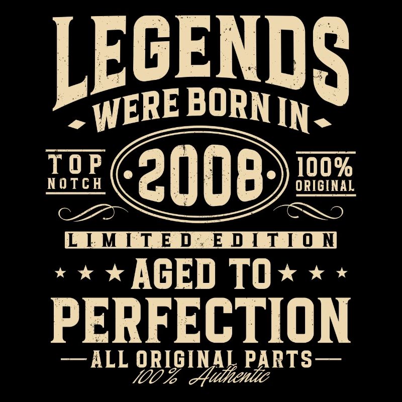 Legenden wurden 2008 geboren