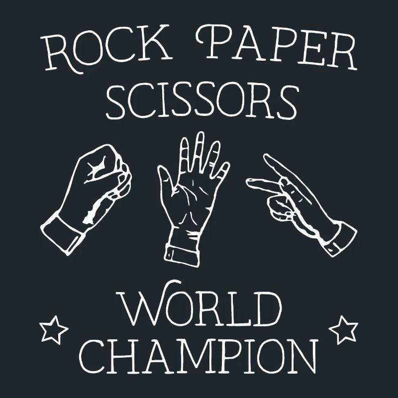 Champion du monde de ciseaux en papier de roche
