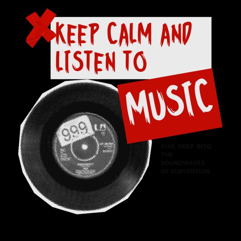 "Keep Calm and Listen to Music" Collection