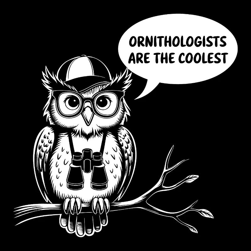 Ornithologen sind die Coolsten lustige Eule