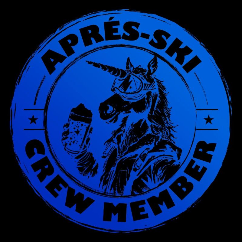Einhorn Apres Ski Team Spruch