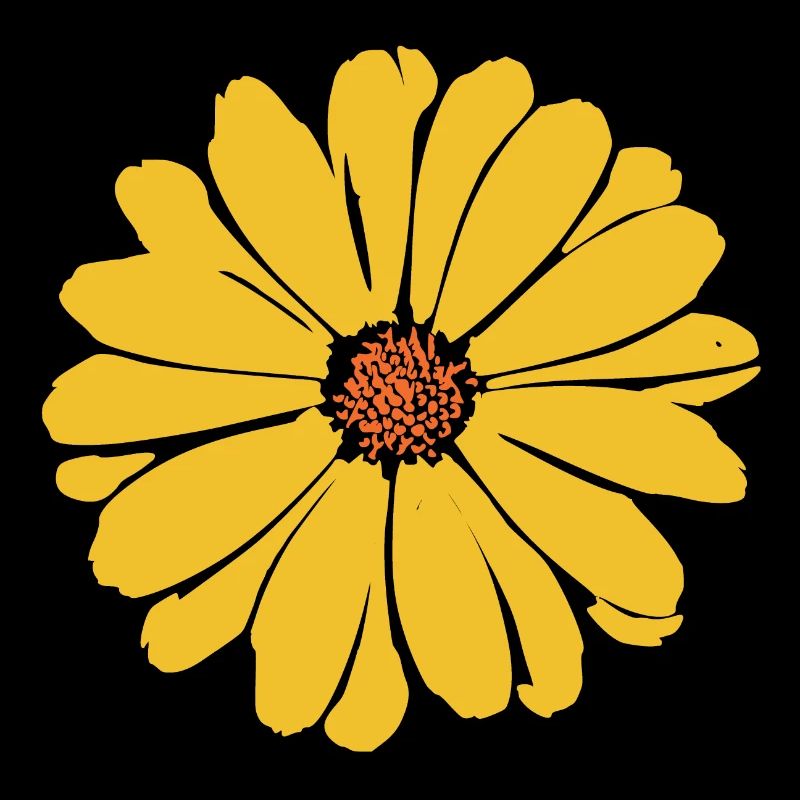 Fleur Fleur Jaune Idée Cadeau Noël