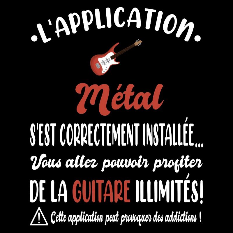 L'application métal s'est correctement installée