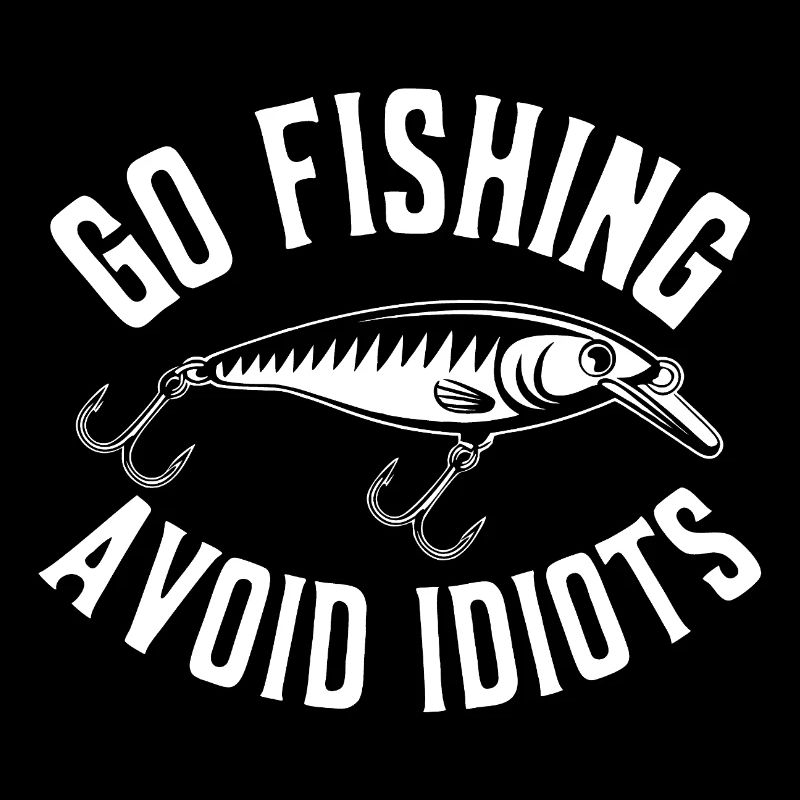 Go fishing, avoid people, rest by the water