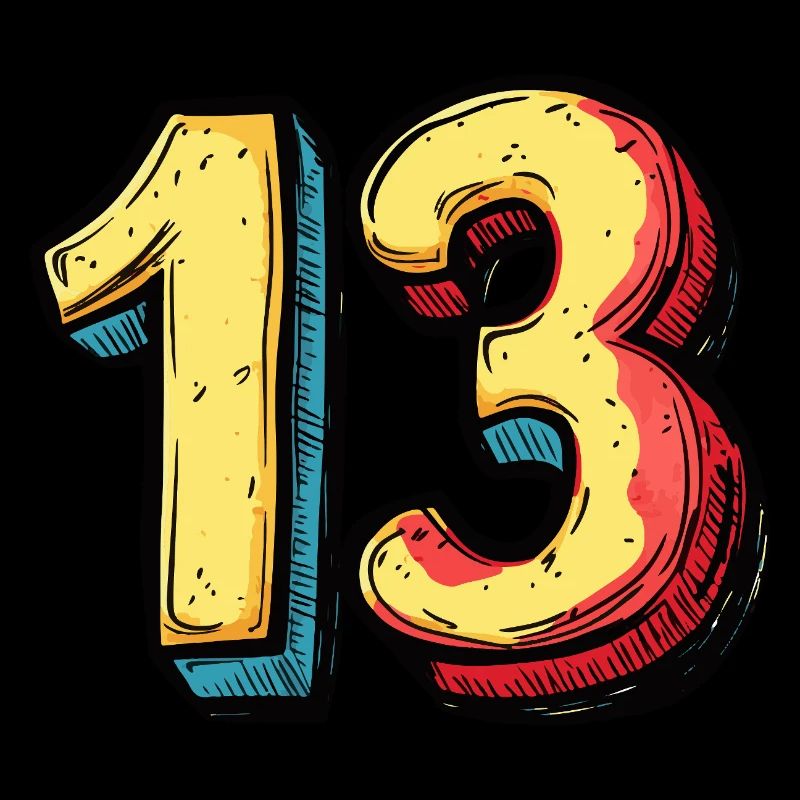 13 Nombre Coloré