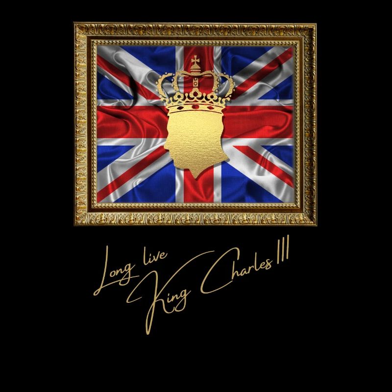 British King Coronation Charles England Flag