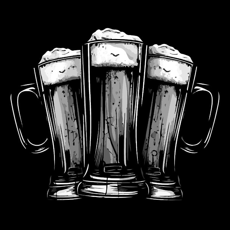 Équipe de chope de bière