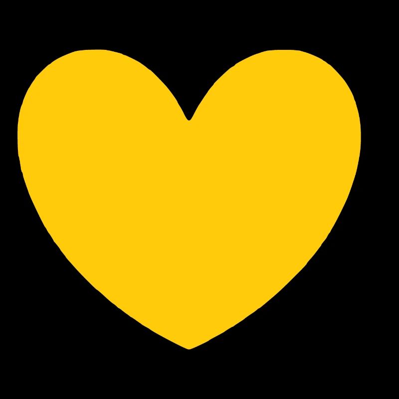 yellow heart yellow