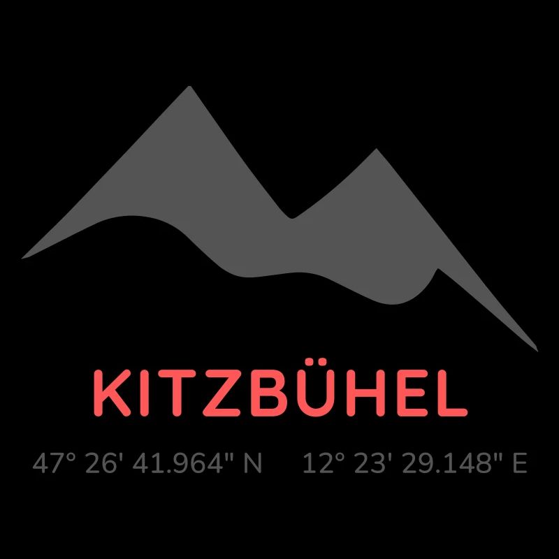 Minimalistisches Kitzbühel-Logo