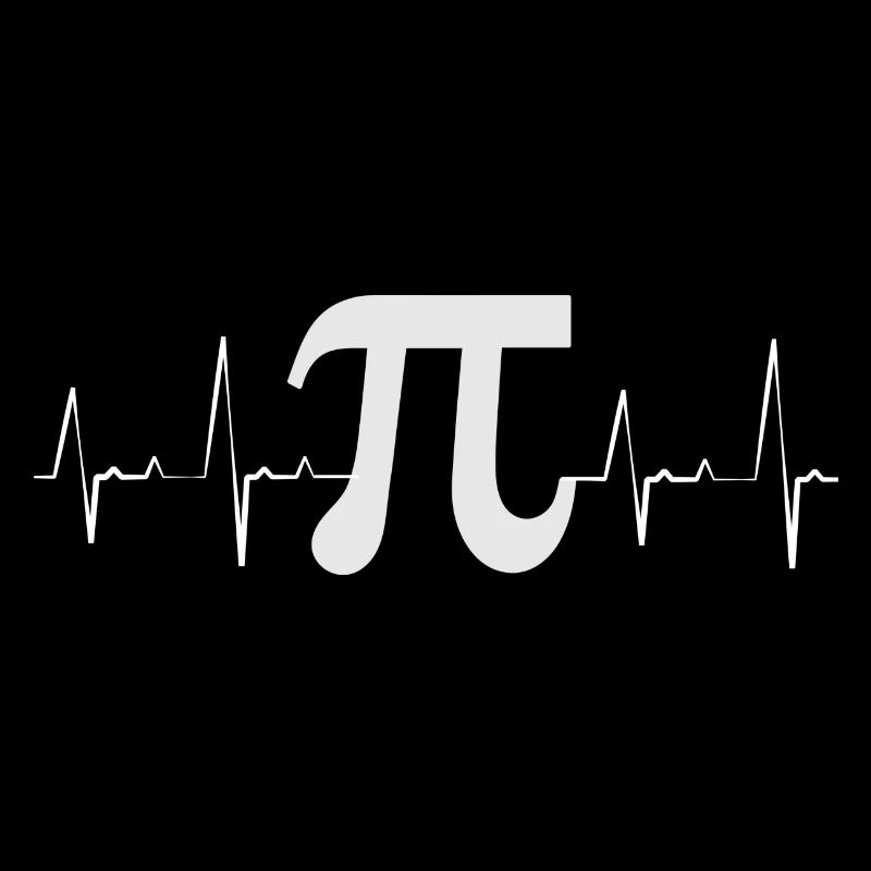Pi Heartbeat Mathématicien Professeur de mathématiques Mathématiques