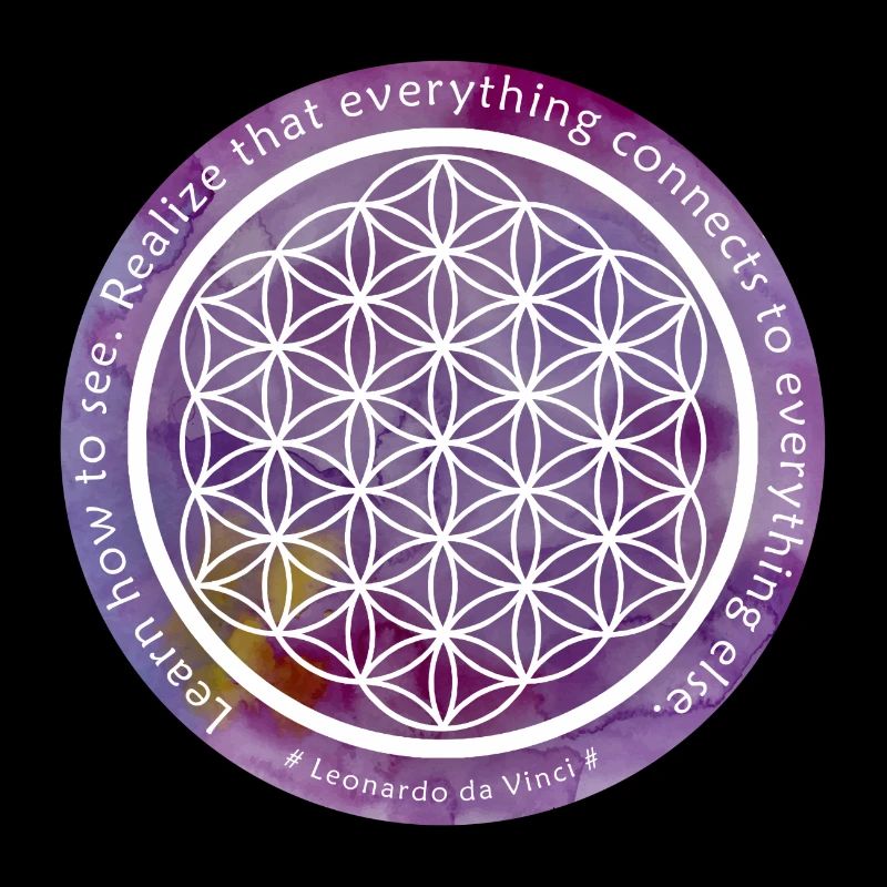 Fleur de vie - Léonard de Vinci