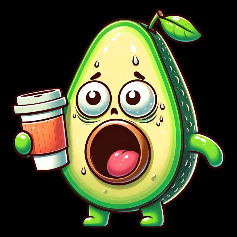Avocado with Coffee Caffeine Shock