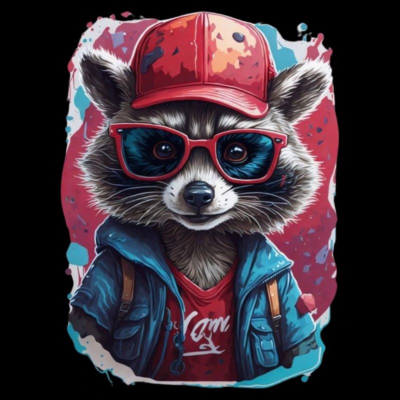 Raccoon Vector