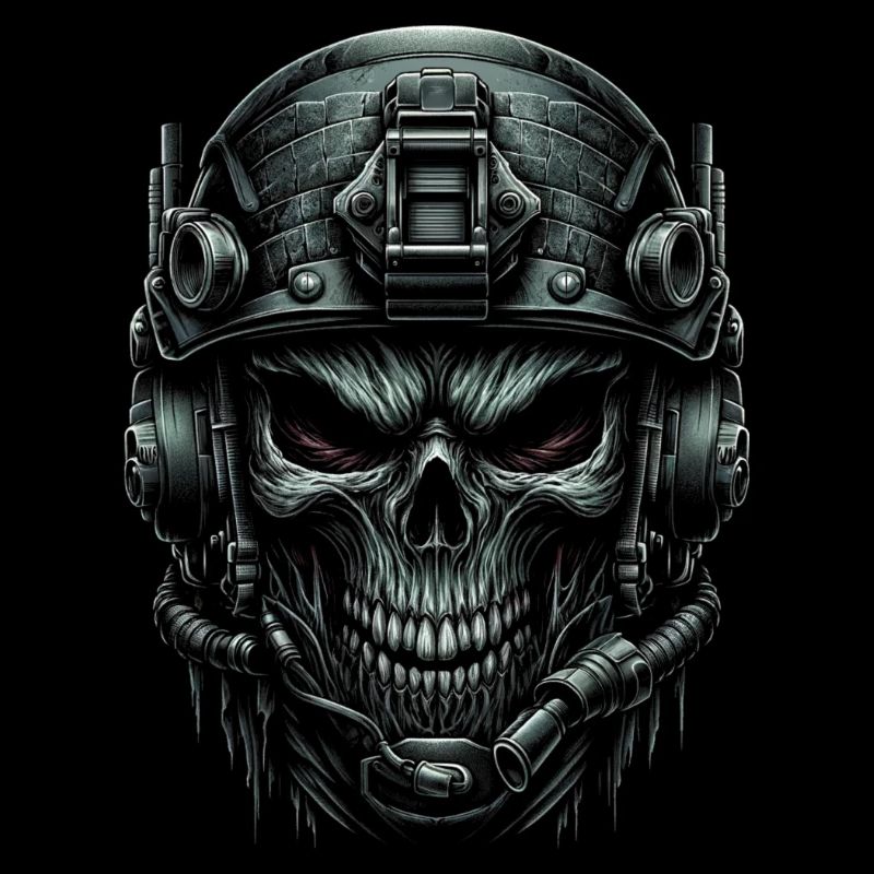 Commando's Skull