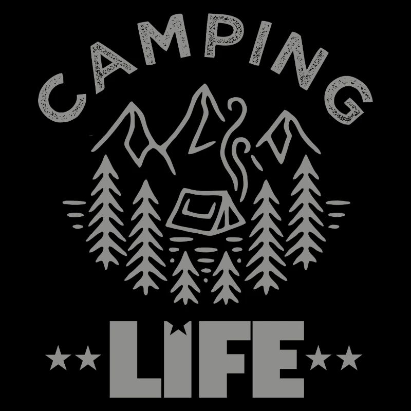 Leben auf dem Campingplatz