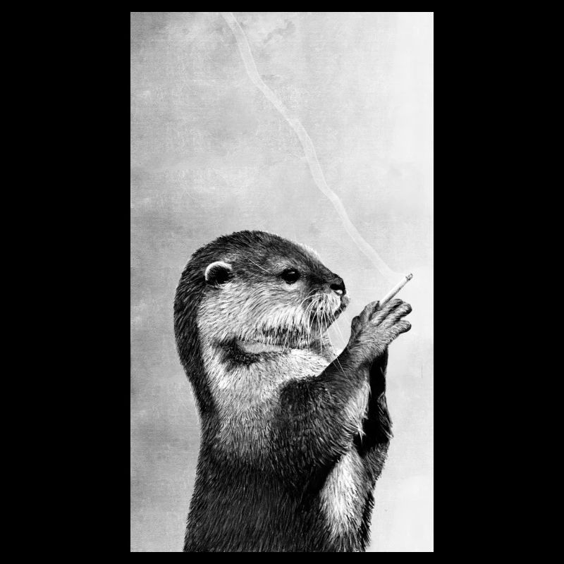 Nutria fumadora