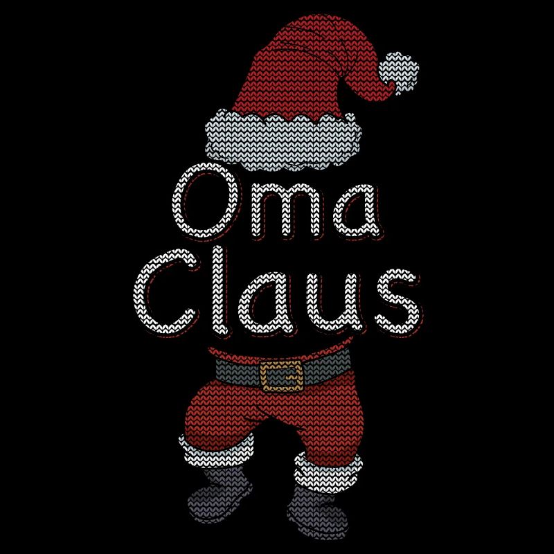 Oma Claus Lustiges Weihnachts-Geschenk Großmutter