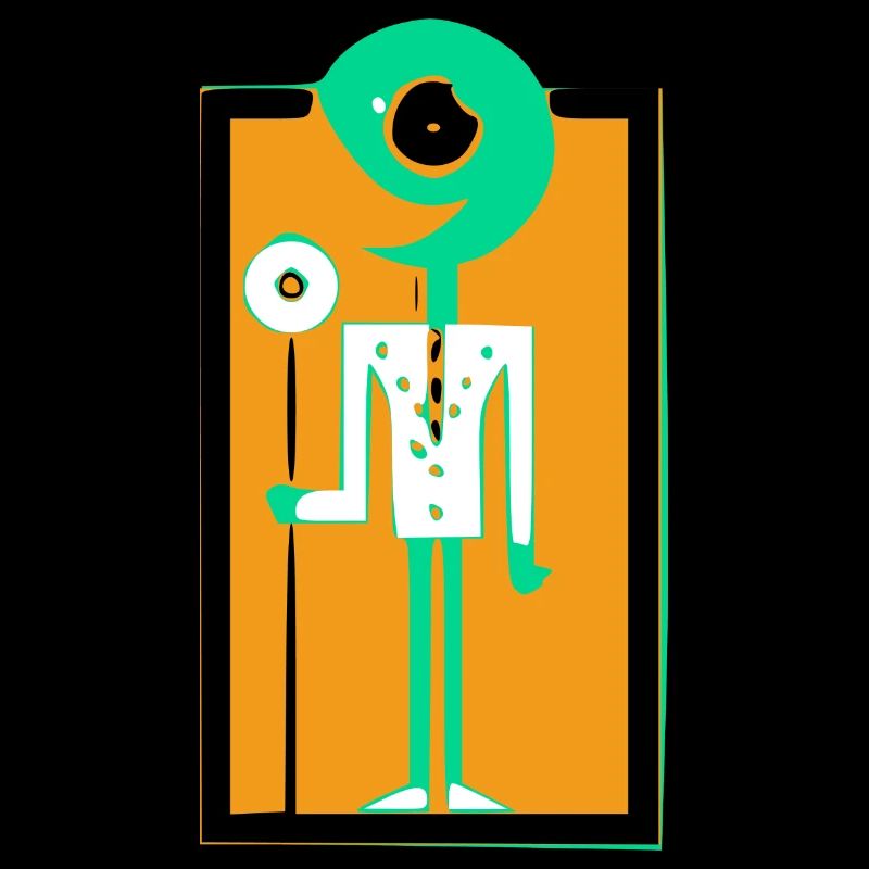 Ecko l'extra-terrestre à la fleur