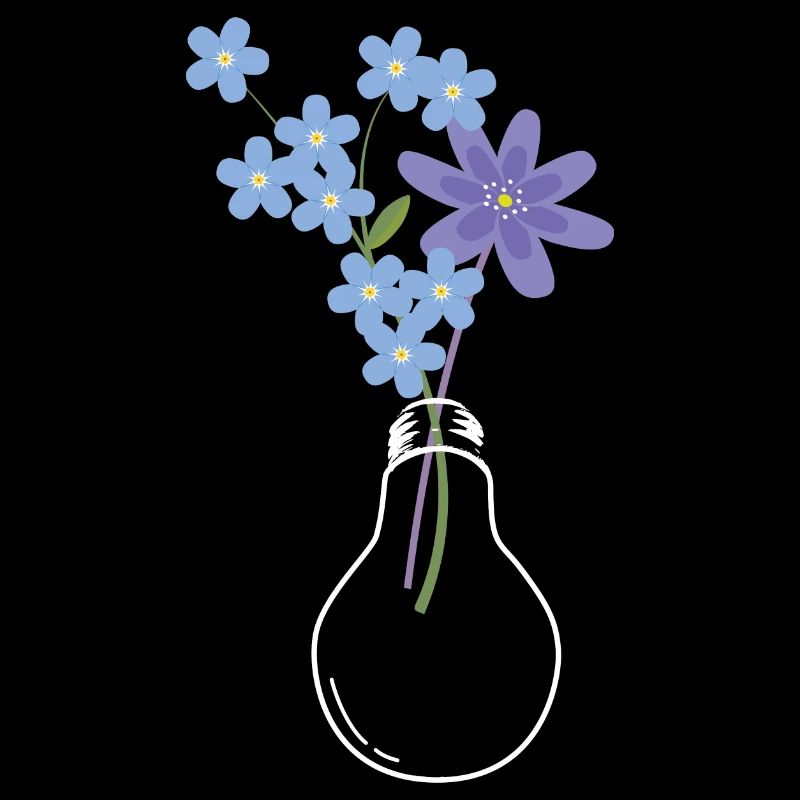 Ampoule Bouquet de Fleurs Nature