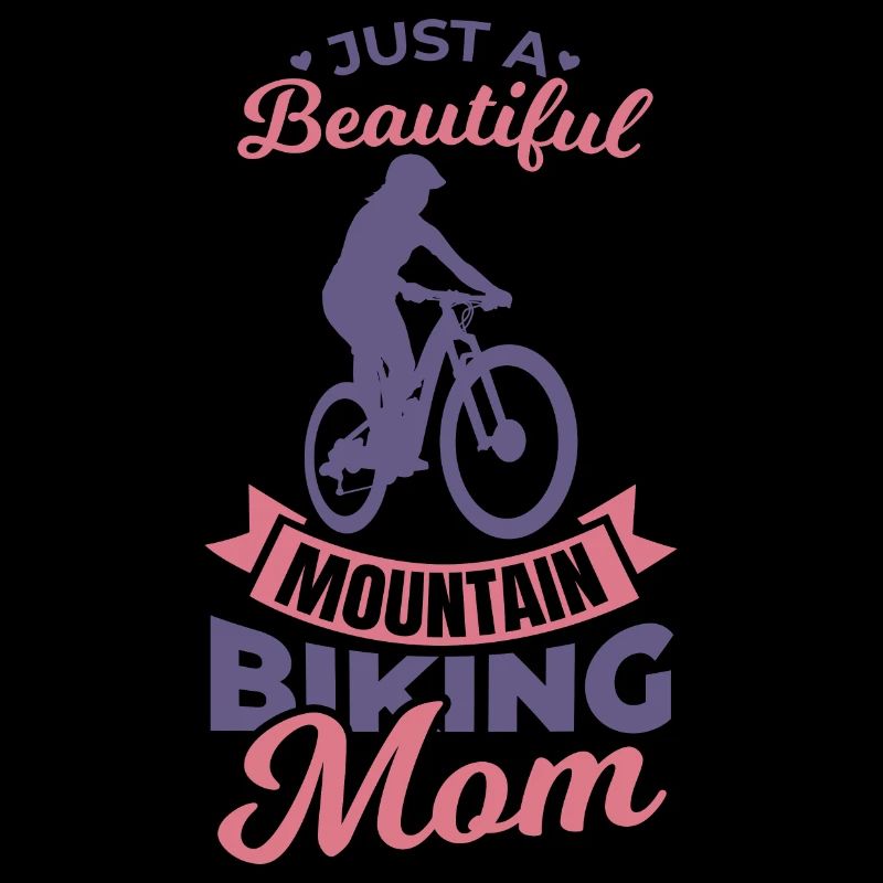 Maman de vélo de montagne