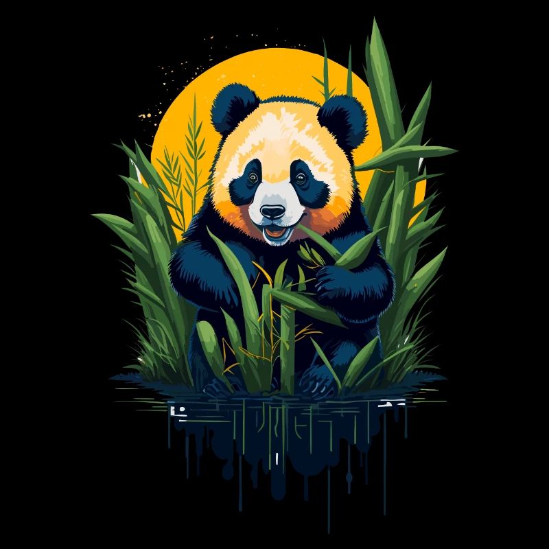 Cute panda bear
