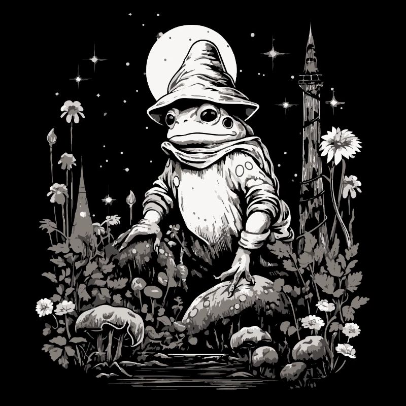 frosch wizard cottagecore