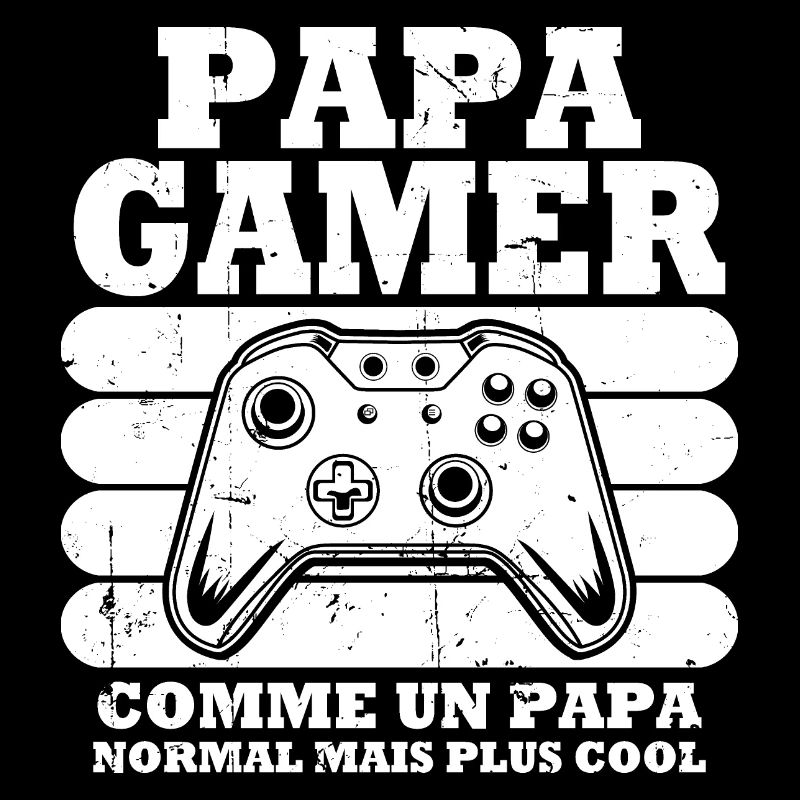Papa gamer comme un papa normal