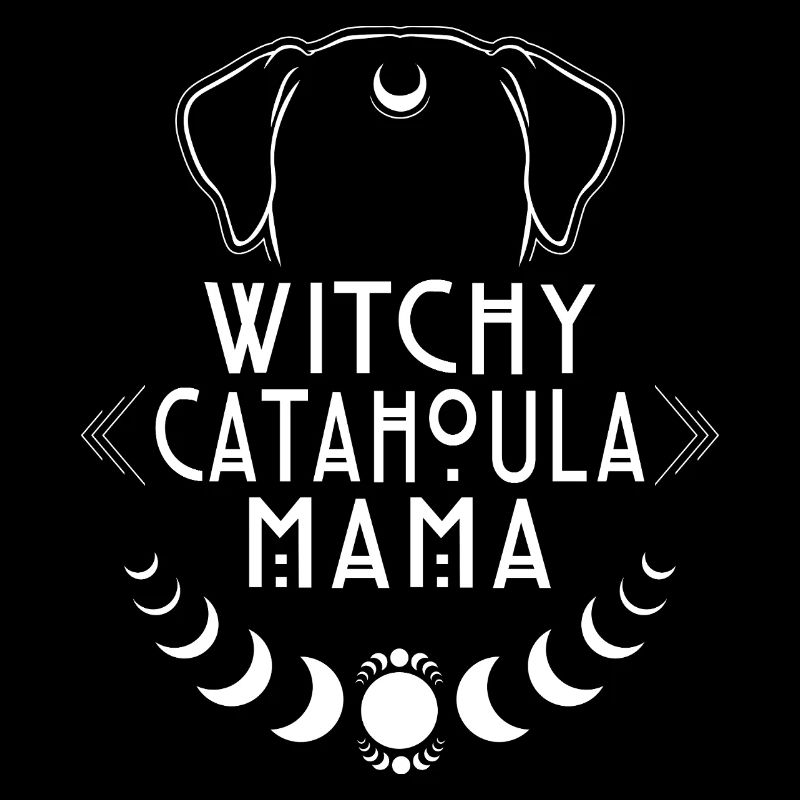 Witchy Catahoula Mama Hunde Hexe Hexen