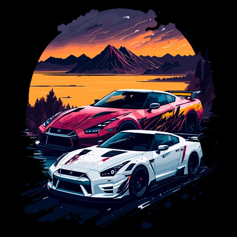 Klassischer Sportwagen
