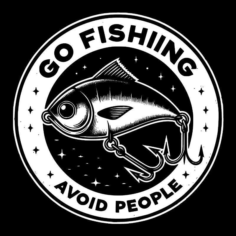 Go fishing, avoid people, rest by the water