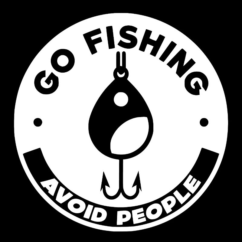 Go fishing, avoid people, rest by the water