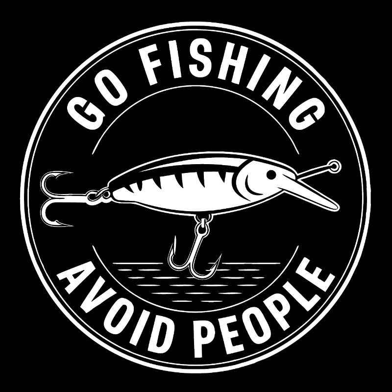 Go fishing, avoid people, rest by the water