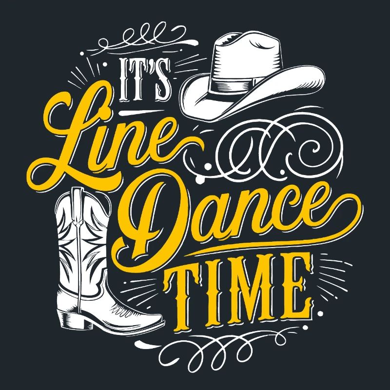 Line Dance Zeit Line Dancing Tanzen
