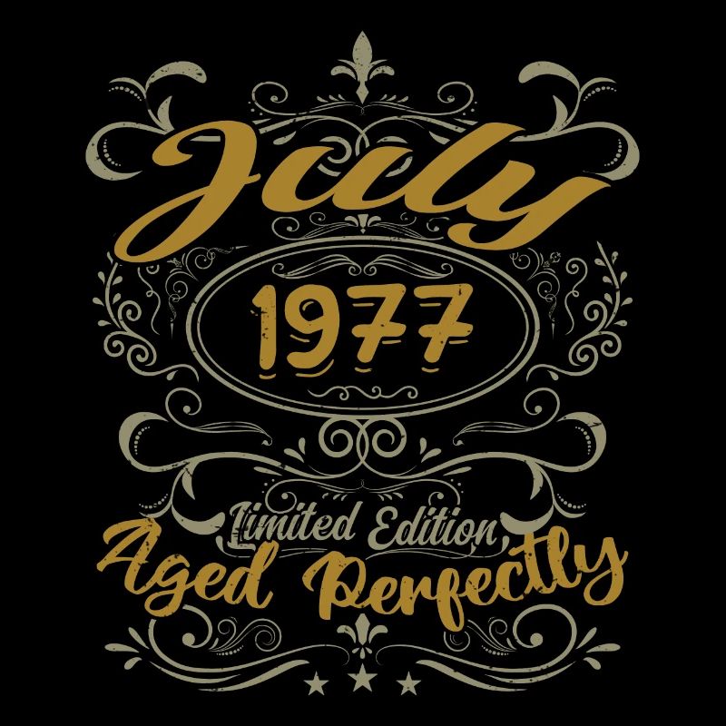 Juli 1977 Geburtstag Juli 1977 Geschenk 1977