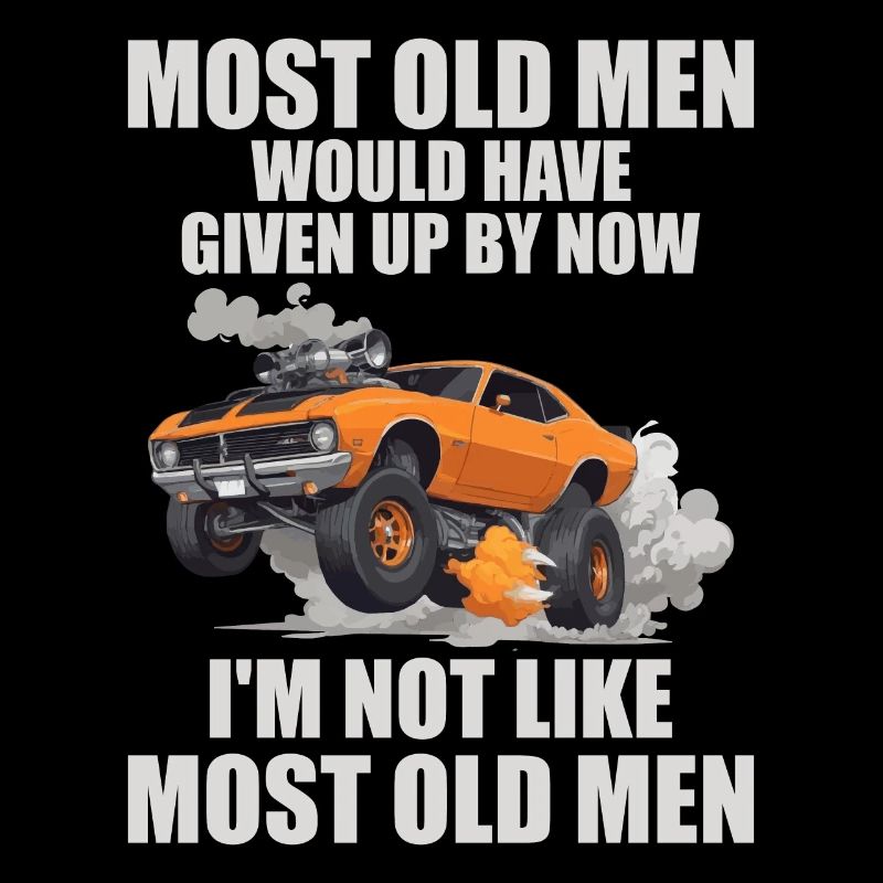 I'm Not Like Most Old Men | Funny Drag Racing
