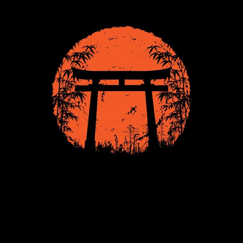 Bamboo Japanese Torii