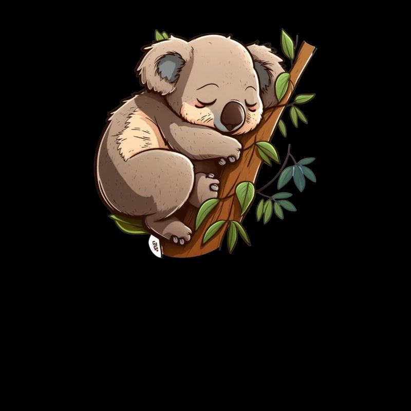 Koala ours Koala endormi. Idéal pour dormir.