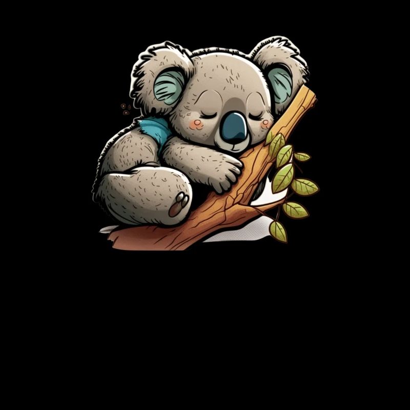 Koala ours Koala endormi. Idéal pour dormir.