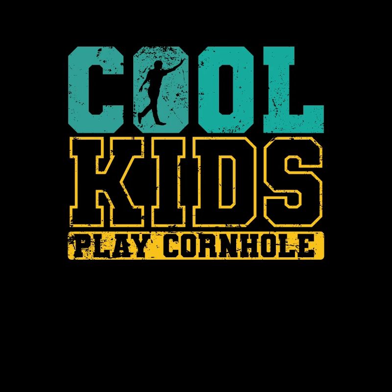Cool Kids play Cornhole Freizeit Hobby