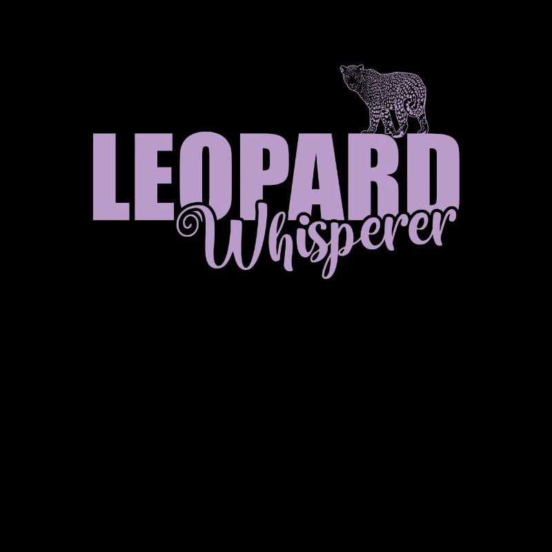 Léopard chuchoteur gros chat prédateur
