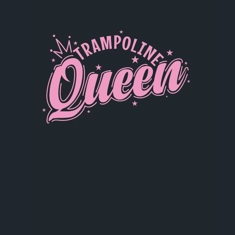 Trampoline Queen springen Sport Freizeit