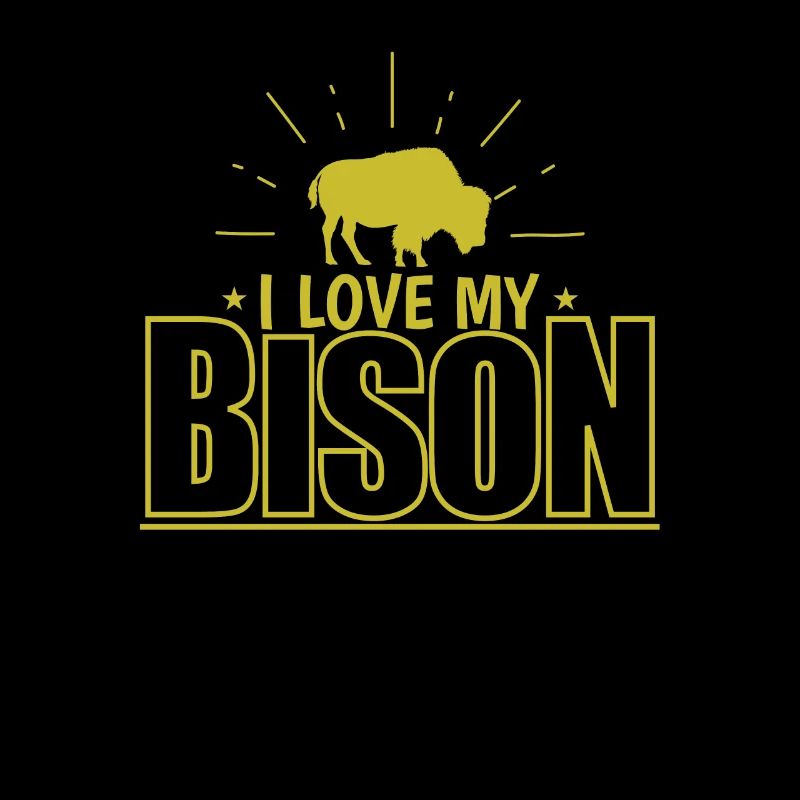 J'aime mon animal bison
