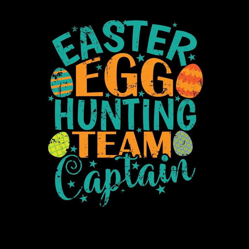 Easter Egg Hunting Team Captain Easter Bunny