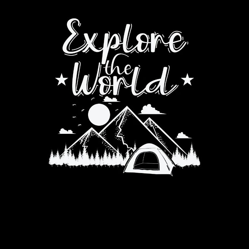 Explore the World Camping Vacation Freedom